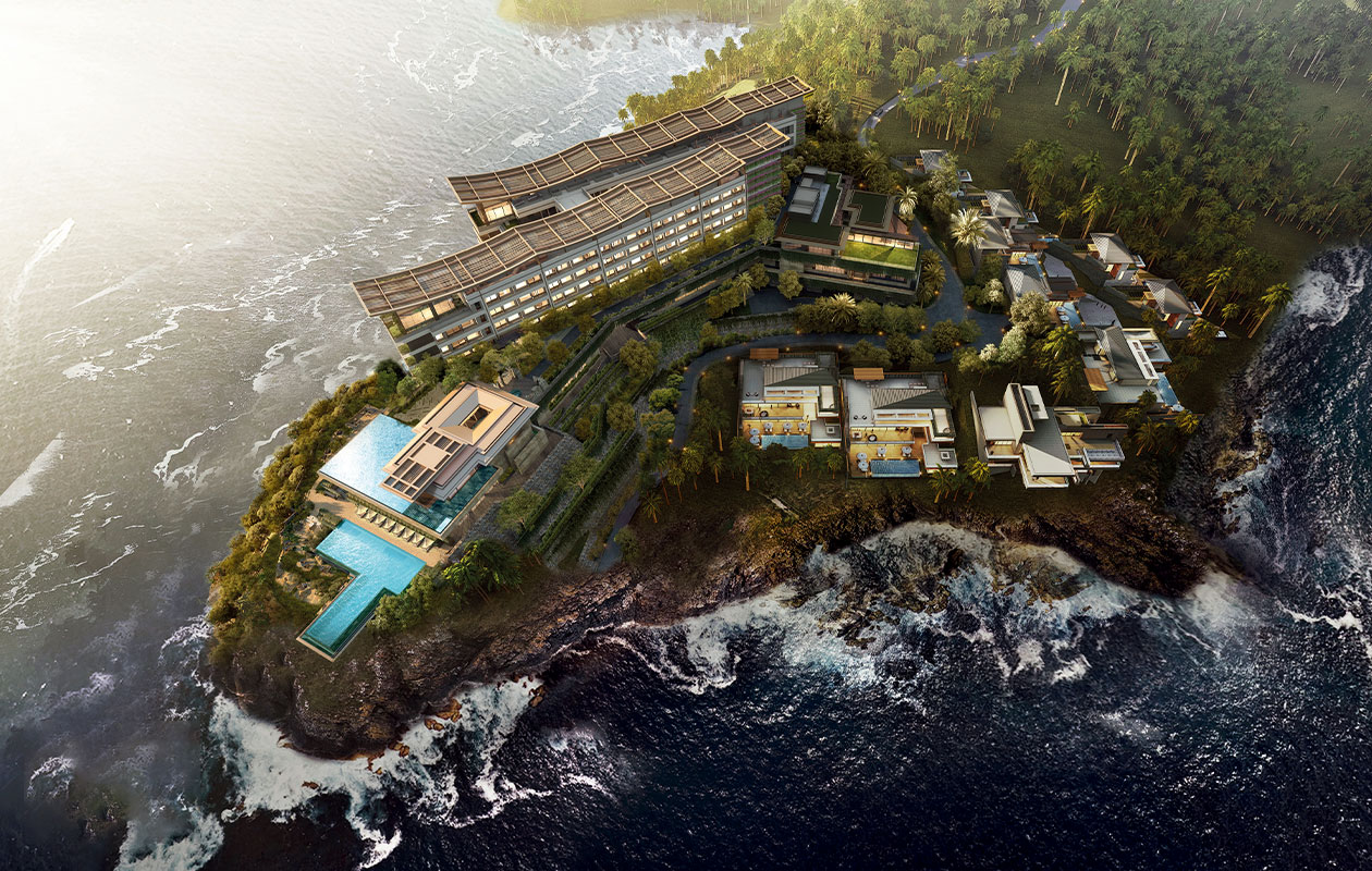 珠海东澳岛阿丽拉酒店外观图